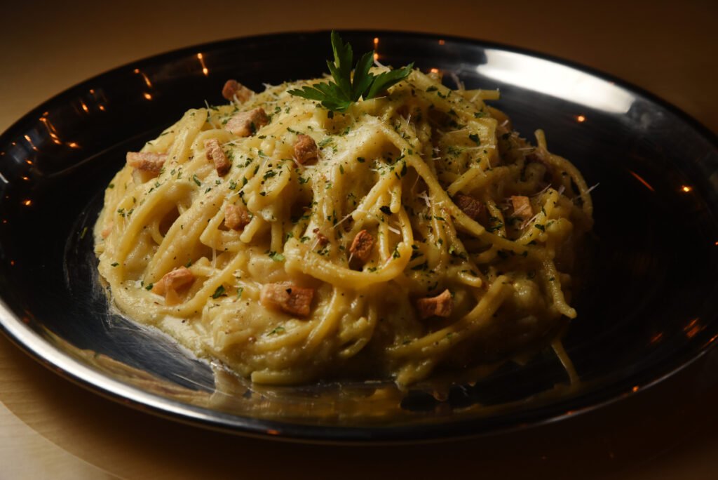 plato pasta carbonara Pronto Ristorante